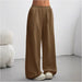 Viola Joggers – Women's Relaxed Wide - Leg Cotton Blend Joggers - Monsta Online