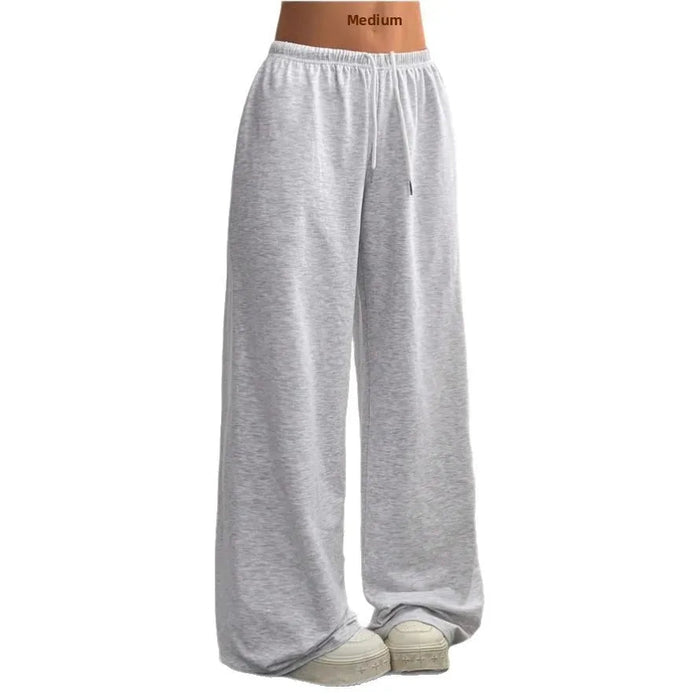 Viola Joggers – Women's Relaxed Wide - Leg Cotton Blend Joggers - Monsta Online