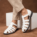 Luxurious Riviera Fisherman Sandals for Adults - Breathable Summer Travel Essential - Monsta Online