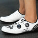 Men's Lightweight Cycling Shoes – Breathable Bike Footwear with Micro - Adjust Buckle - Monsta Online