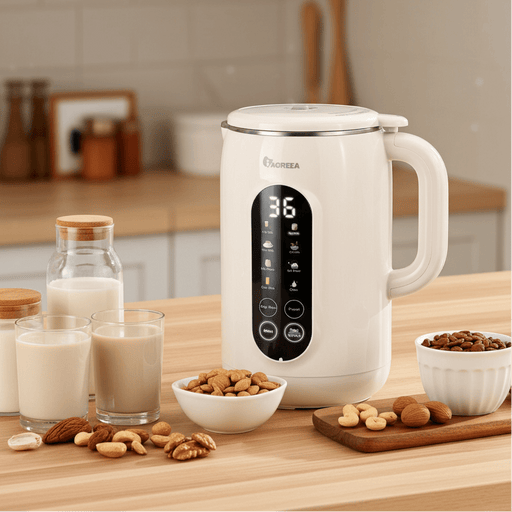 Powerful 750W Almond Milk Maker 8 in 1 with Keep Warm and Delay Start Features - Monsta Online