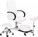 Professional No - plumbing Spa Pedicure Chair with Foot Bath and Rolling Stool - Monsta Online