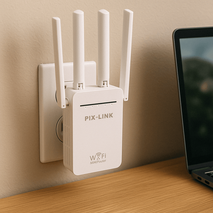 1200Mbps Dual Band WiFi Extender for Faster and Wider Coverage - Monsta Online