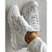 Women's Chic Daily Wear Shoes – Lace - Up Closed Toe, All - Day Comfort - Monsta Online