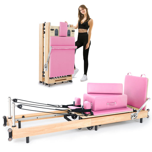 Premium Wooden Pilates Reformer Machine for Home and Studio Workouts - Monsta Online