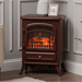 22" Red Electric Fireplace Heater Freestanding with Adjustable Heat Settings - Monsta Online