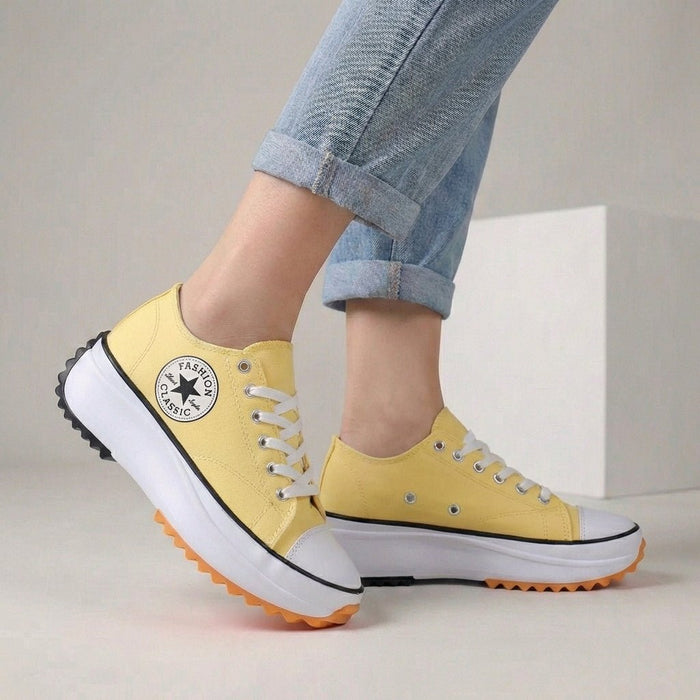 Stylish Women's Platform Sneakers - Trendy, Comfortable Footwear for All Ages - Monsta Online