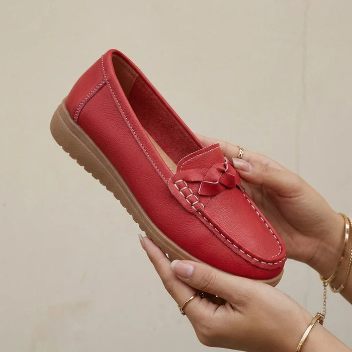 Women's Slip - On Walking Loafers – Wide Toe Box, Arch Support & Non - Slip Sole - Monsta Online