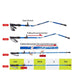 Lightweight Adjustable Trekking Poles – Foldable Aluminum Hiking & Walking Sticks - Monsta Online