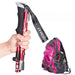 Lightweight Adjustable Trekking Poles – Foldable Aluminum Hiking & Walking Sticks - Monsta Online
