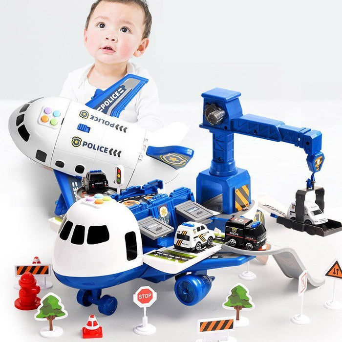 Kids Adventure Airplane & Vehicle Toy Set – Non - Toxic, Durable & Educational for Ages 3+ - Monsta Online