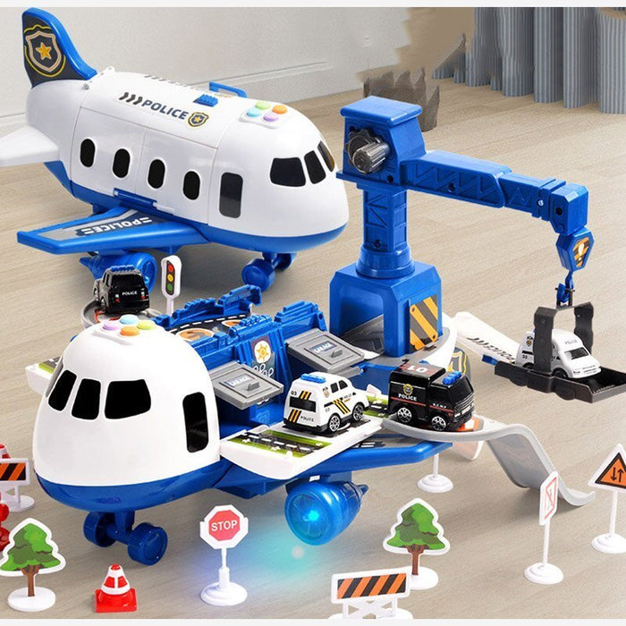 Kids Adventure Airplane & Vehicle Toy Set – Non - Toxic, Durable & Educational for Ages 3+ - Monsta Online