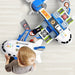 Kids Adventure Airplane & Vehicle Toy Set – Non - Toxic, Durable & Educational for Ages 3+ - Monsta Online