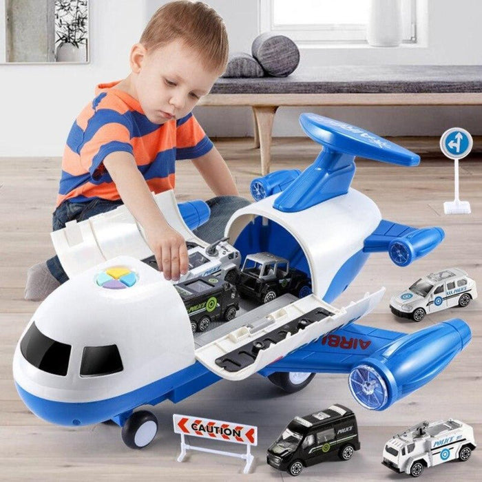 Kids Adventure Airplane & Vehicle Toy Set – Non - Toxic, Durable & Educational for Ages 3+ - Monsta Online