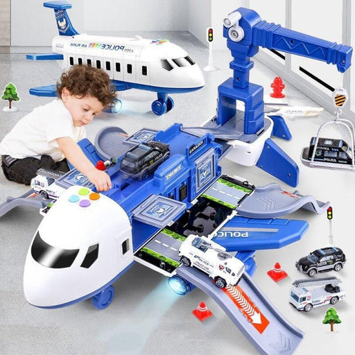 Kids Adventure Airplane & Vehicle Toy Set – Non - Toxic, Durable & Educational for Ages 3+ - Monsta Online