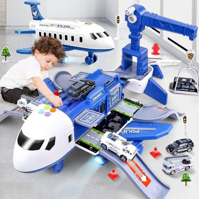 Kids Adventure Airplane & Vehicle Toy Set – Non - Toxic, Durable & Educational for Ages 3+ - Monsta Online
