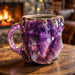 Elegant Crystal Mug – Geode - Inspired Luxury Drinkware - Monsta Online