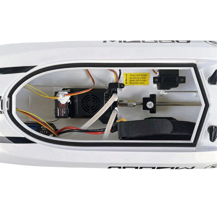 Arrow: 2.4GHz Brushless High - Speed RC Racing Boat – 30 MPH Hobby Grade Remote Control Boat for Adults & Kids - Monsta Online