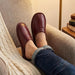 Men's Black Cowhide Leather Slippers – Arch Support, Non - Slip & Lightweight Footwear - Monsta Online