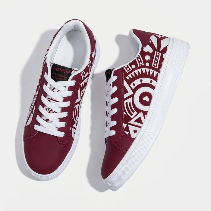 Women's Lightweight Casual Sneakers – Soft Sole, Skateboard Shoes for Comfortable Walking - Monsta Online