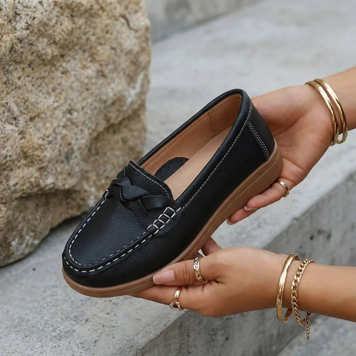 Women's Slip - On Walking Loafers – Wide Toe Box, Arch Support & Non - Slip Sole - Monsta Online
