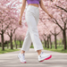 Women's Canvas Sneakers – Casual Lace - Up Flats for Effortless Everyday Elegance - Monsta Online