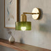 Bauhaus Colored Glass Wall Light – Modern Minimalist LED Sconce - Monsta Online