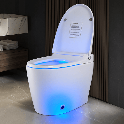 High - End Smart Toilet with Heated Seat and Foot Sensor Flush - Monsta Online