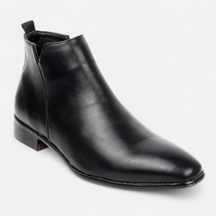 Men's Square - Toe Chelsea Boots – Sleek Pull - On Ankle Boots for Every Occasion - Monsta Online