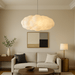 Cloud Pendant Light – Sculptural Fiber Cotton LED Ceiling Fixture for Dining Room & Bar - Monsta Online