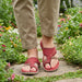 Women's Orthopedic Cross Strap Sandals – Arch Support, Memory Foam & Non - Slip - Monsta Online