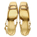Rhinestone Slingback Heels – Women's 8cm Block Heel Office Shoes - Monsta Online