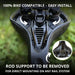 Premium Comfort Bike Seat with Safety Rear Light and Protective Cover – Pain - Free Ride - Monsta Online