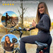 Premium Comfort Bike Seat with Safety Rear Light and Protective Cover – Pain - Free Ride - Monsta Online
