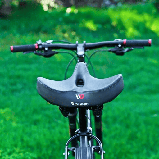 Extra Wide Memory Foam Bike Seat – Ergonomic, Pain - Free Comfort - Monsta Online