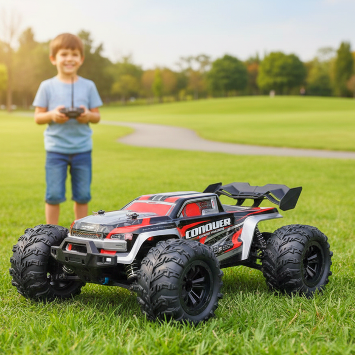 Conquer: 31 MPH Remote Control Racing Buggy - Monster Truck With Dual Batteries