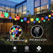 Crystal Ball Christmas Solar String Lights 4 - Color 8 Modes Waterproof Outdoor Balcony Garden - Monsta Online