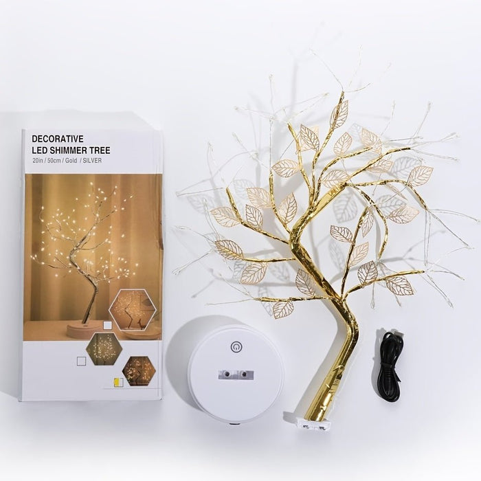 72 LED Bonsai Tree Lamp Warm White with Touch Switch and Adjustable Branches - Monsta Online