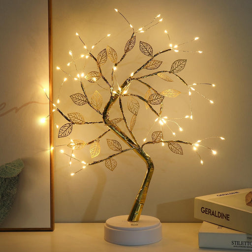 72 LED Bonsai Tree Lamp Warm White with Touch Switch and Adjustable Branches - Monsta Online