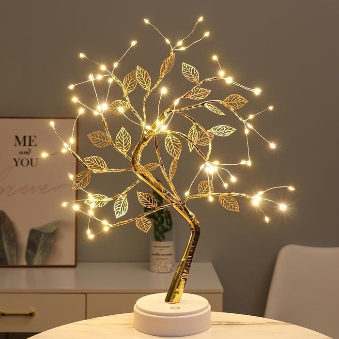 72 LED Bonsai Tree Lamp Warm White with Touch Switch and Adjustable Branches - Monsta Online
