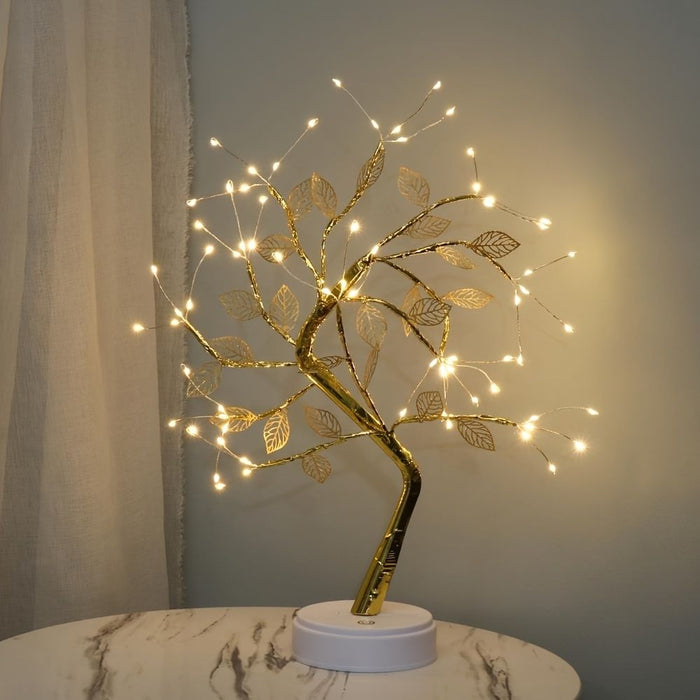 72 LED Bonsai Tree Lamp Warm White with Touch Switch and Adjustable Branches - Monsta Online