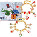Christmas Jewelry Advent Calendar with Bracelet Necklace and Charms Gift Box - Monsta Online