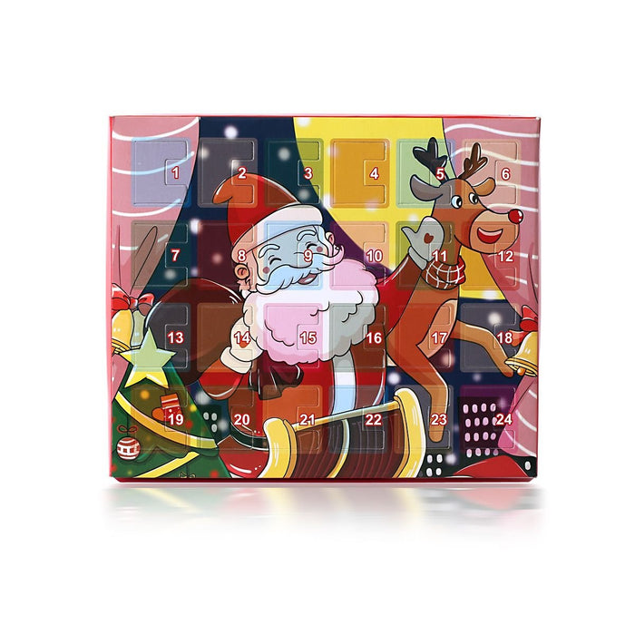 Christmas Jewelry Advent Calendar with Bracelet Necklace and Charms Gift Box - Monsta Online