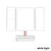 Foldable LED Makeup Mirror with LED Lights and Rechargeable Battery - Monsta Online