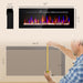 50 Inch Recessed Electric Fireplace Insert Wall Mountable with Adjustable Flames and Remote - Monsta Online