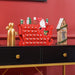 Wooden Christmas Advent Calendar with 24 Countdown Drawers Red - Monsta Online