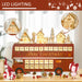 Light - Up Wooden Christmas Advent Calendar Bus with Daily Surprises - Monsta Online