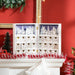 Christmas Countdown Calendar Wooden Book with 24 Fillable Drawers Holiday Décor - Monsta Online