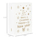 Christmas Countdown Calendar Wooden Book with 24 Fillable Drawers Holiday Décor - Monsta Online