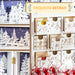 Christmas Countdown Calendar Wooden Book with 24 Fillable Drawers Holiday Décor - Monsta Online